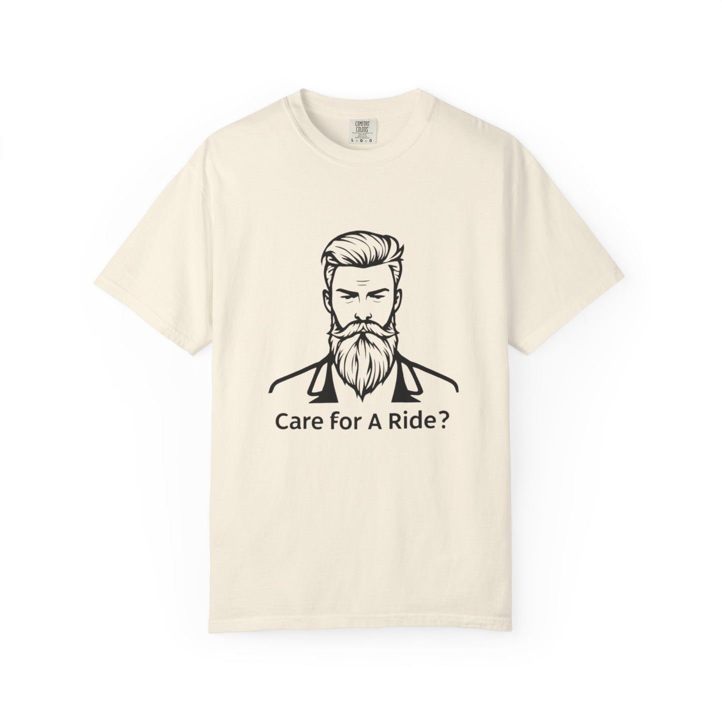 Men's : "Care for A Ride?" Graphic Tee
