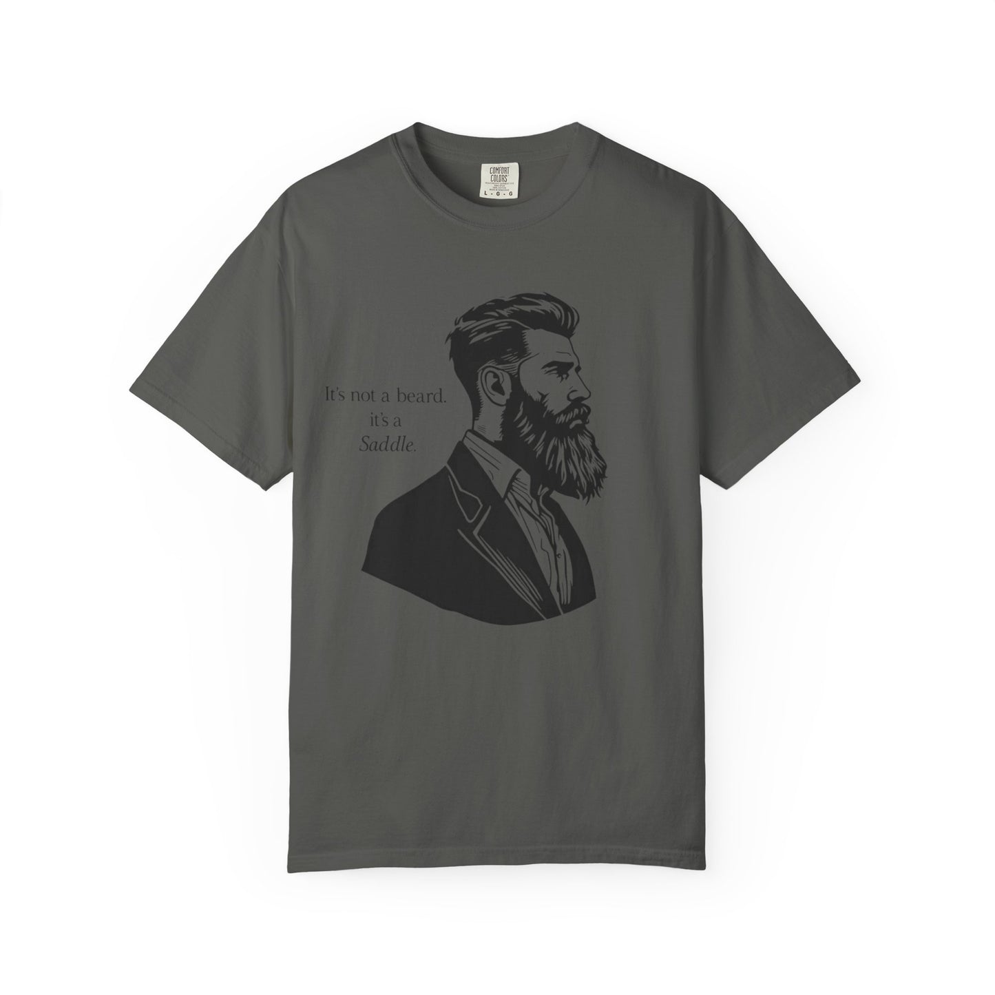 It’s Not a Beard, It’s a Saddle – Men’s Tee