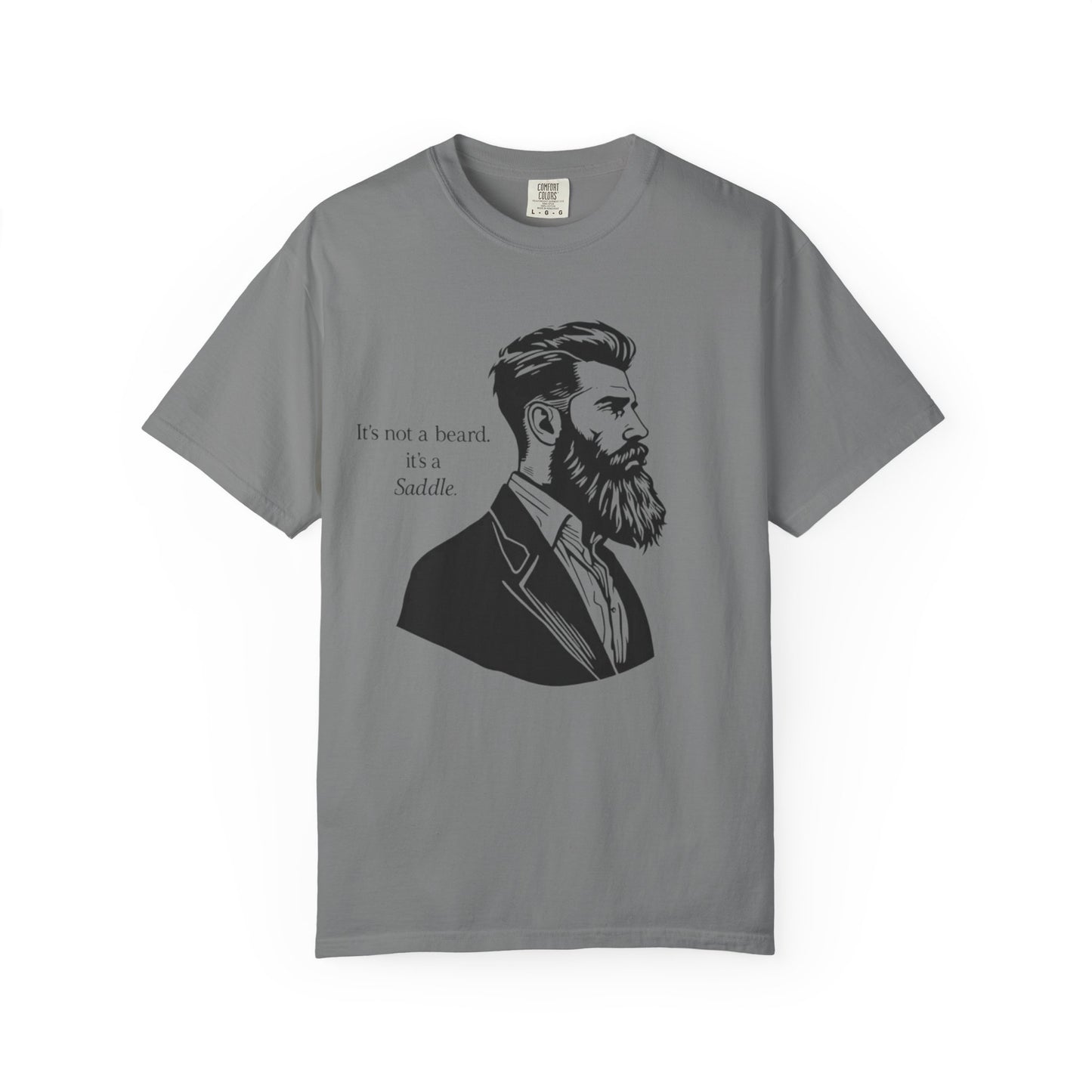 It’s Not a Beard, It’s a Saddle – Men’s Tee
