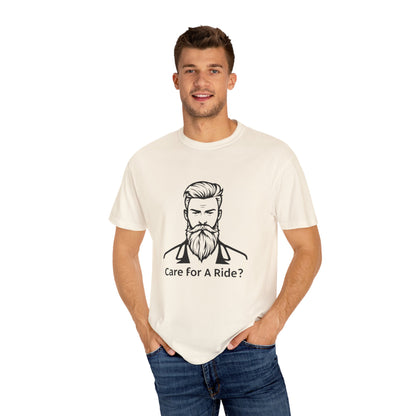 Men's : "Care for A Ride?" Graphic Tee