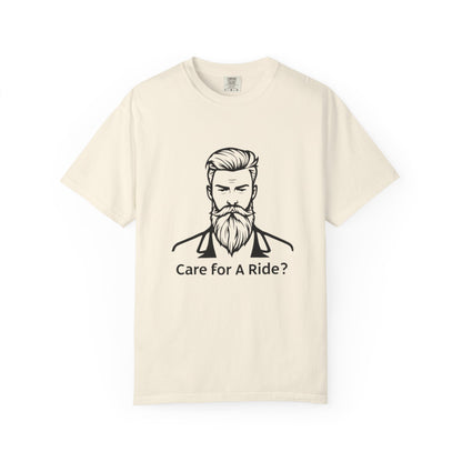 Men's : "Care for A Ride?" Graphic Tee