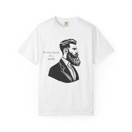 It’s Not a Beard, It’s a Saddle – Men’s Tee