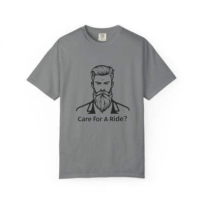 Men's : "Care for A Ride?" Graphic Tee