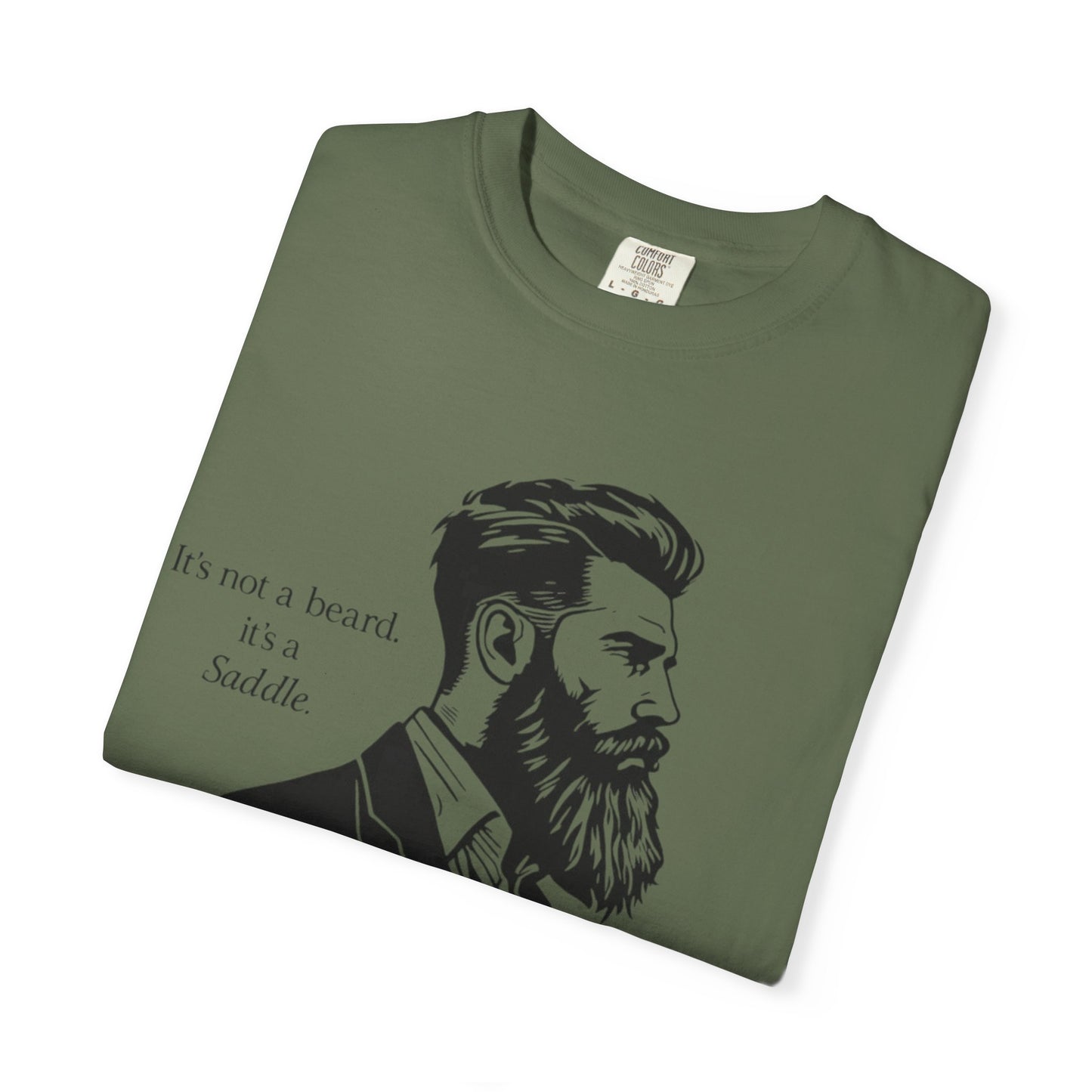 It’s Not a Beard, It’s a Saddle – Men’s Tee