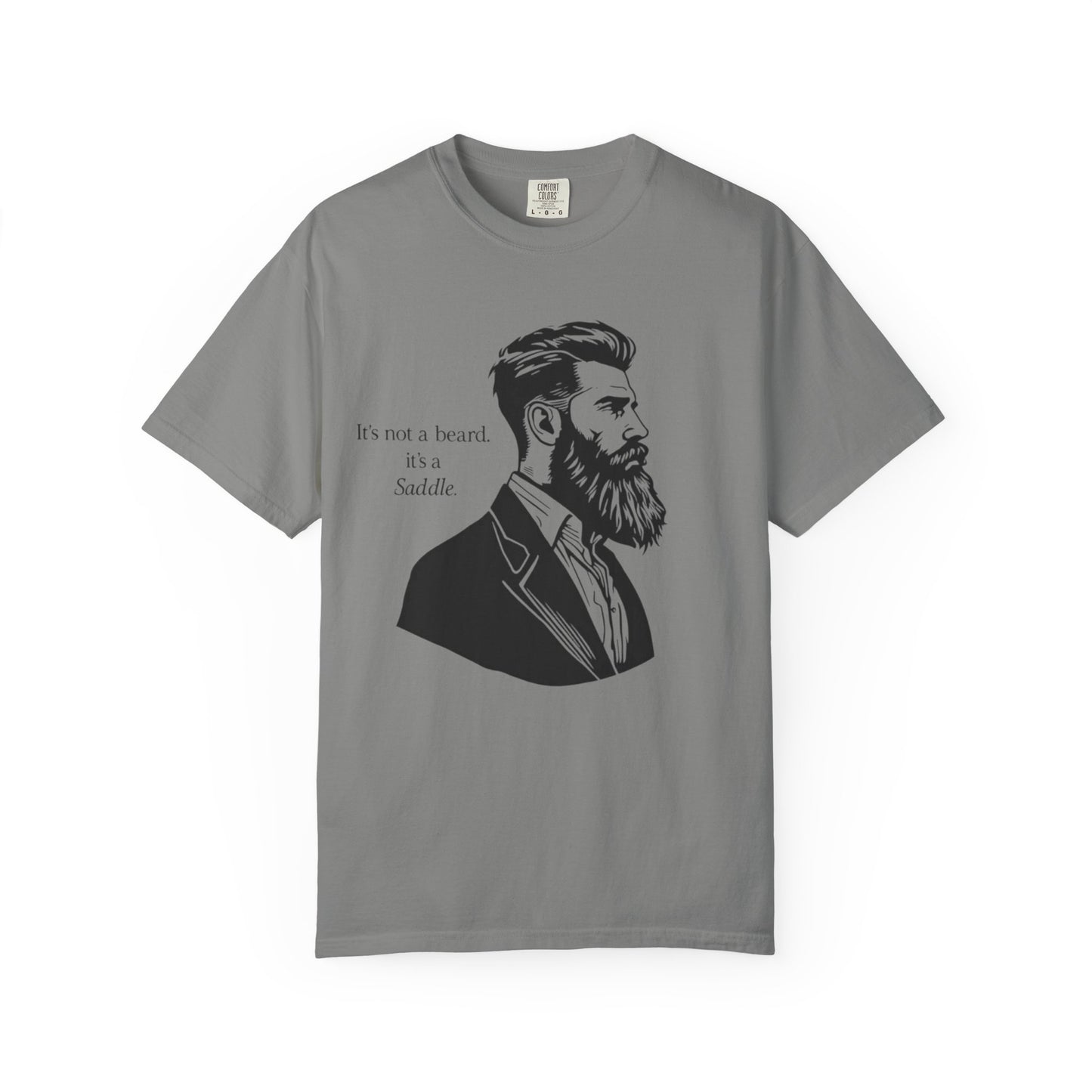 It’s Not a Beard, It’s a Saddle – Men’s Tee